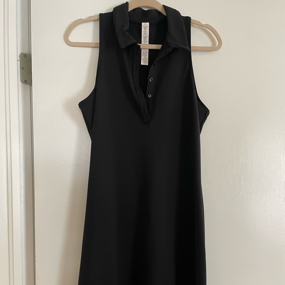 ALO Black Tennis Dress
